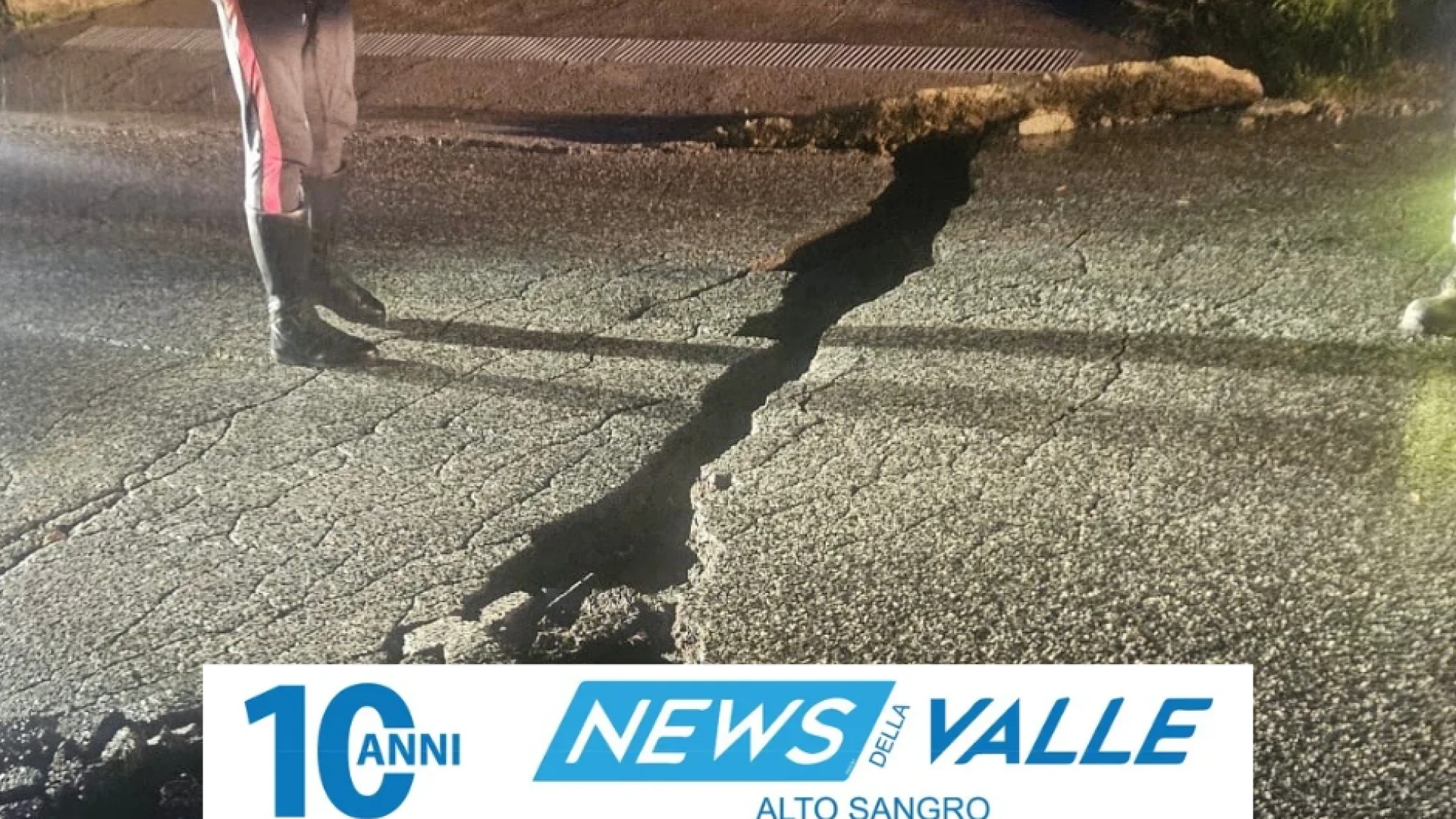 Maltempo: frana lungo la ex Istonia all'ingresso di Agnone. Chiuso tratto stradale